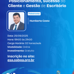 POSICIONAMENTO, SUCESSO DO CLIENTE E GESTÃO DE ESCRITÓRIO