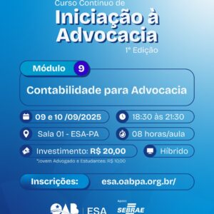 Iniciação à Advocacia - Módulo 09: Contabilidade para Advocacia