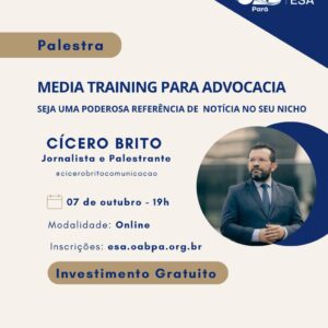 Media Training para Advocacia